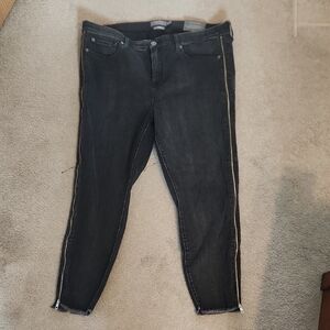 Women's Black Sky High Skinny Jeans